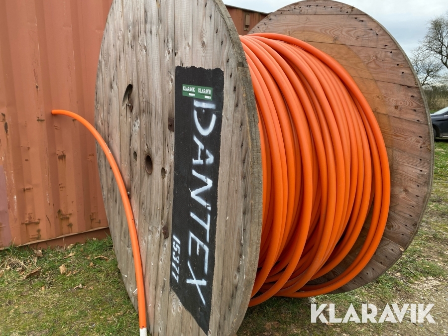 Fiber tomrør DANTEX 6 x 10 mm 2000 meter, Aabenraa, Klaravik