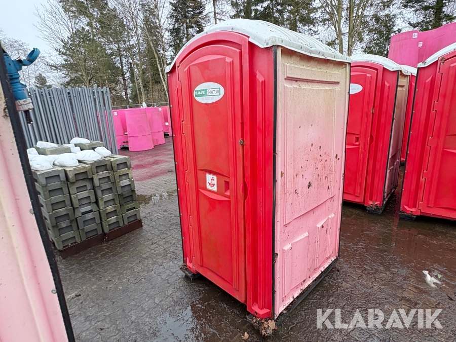 Toiletkabine med håndvask 1 styk