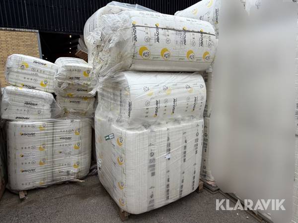 isolering Isover Saint-Gobain 1 ubrudt palle og 1 åben
