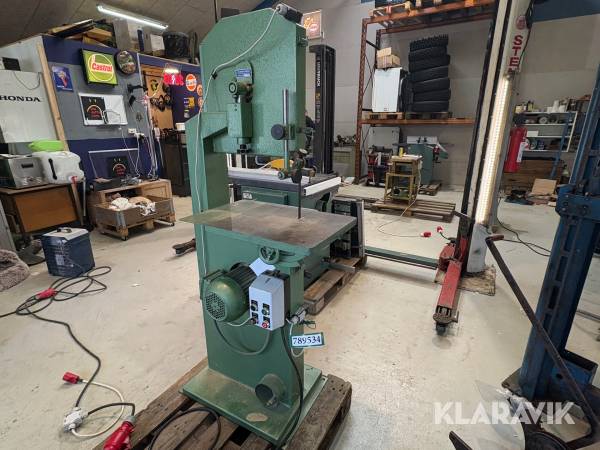 Stationær båndsav J.N. Søgaard Hansen med el sikkerhed