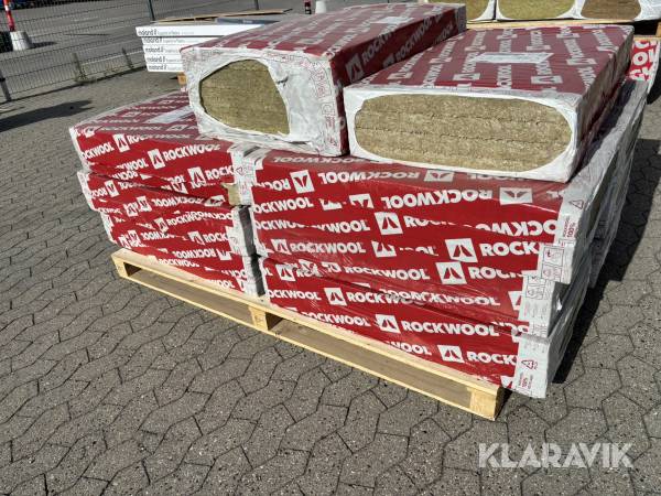 Isolering Rockwool 14 pakker