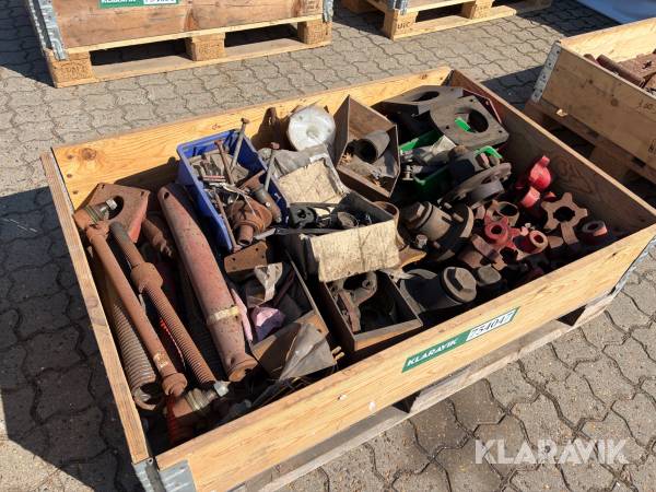 Reservedele - navhjul - fjedre - blandet lot