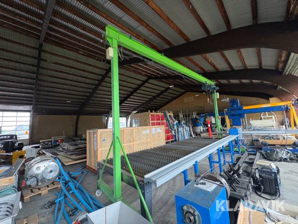 Mobil kran Demag Pa 12 - Løftekapacitet 1000 kg