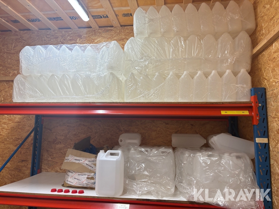 Plastbeholdere 5 L / 10 L, 200 Styk