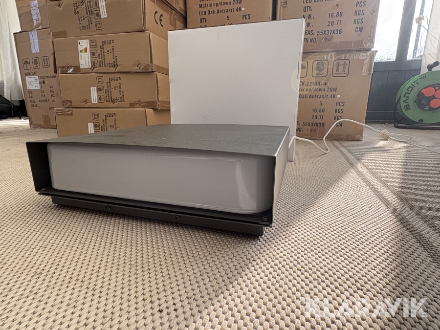 Led lamper Solar Matrix up/down 20W 15 styk - Led Dali Antrasit 4K