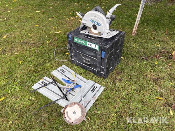 Fliseskærer Carat TC-1800 med diamantklinge