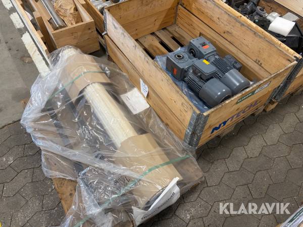 Tromlemotor + motor 1 styk Palle
