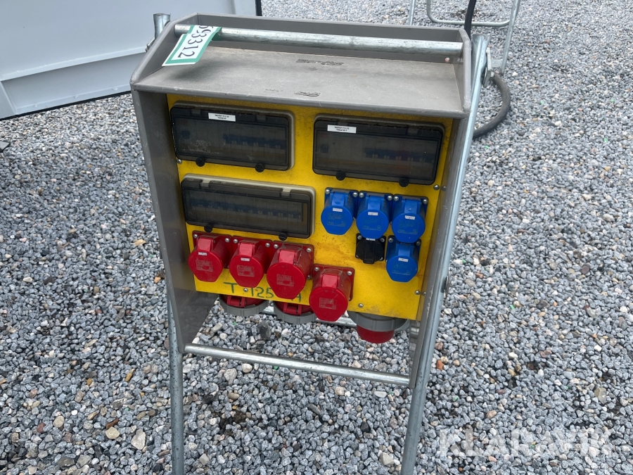 Byggestrømstavle 1 styk