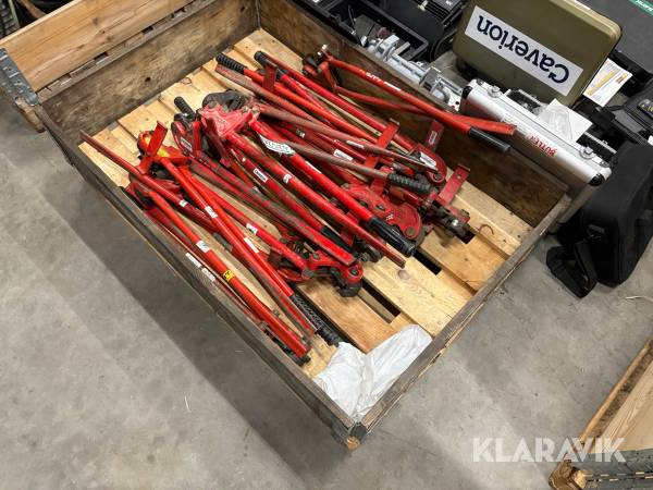 Gevindstangsklippere 16 styk