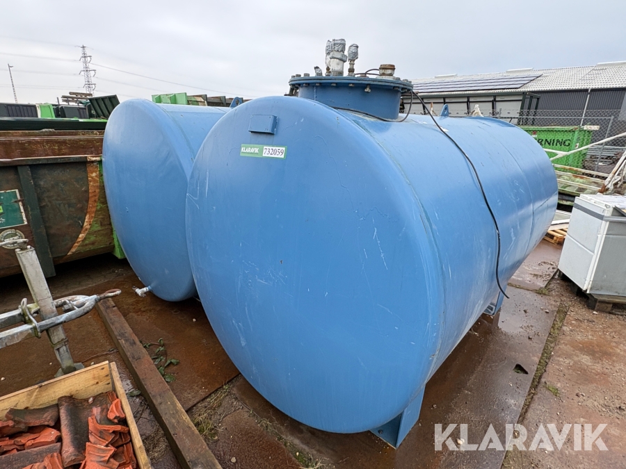 Dieseltanke KN Smede- & Beholderfabrik - 2 styk
