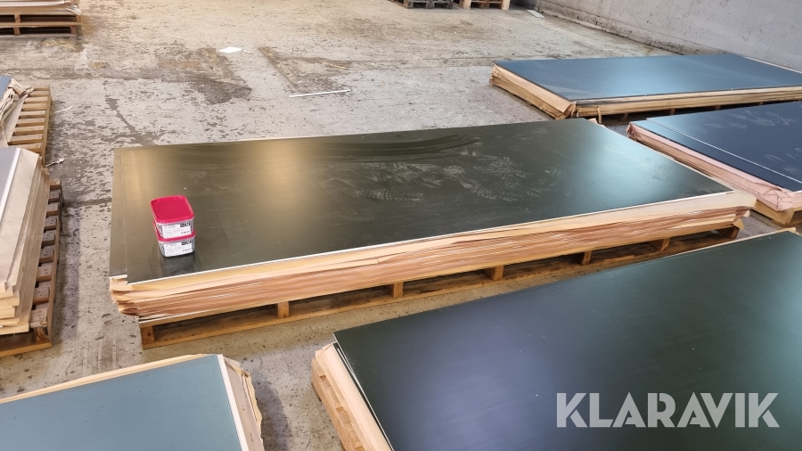 Facadeplader Steni 24 styk NCS-S8010 med skruer