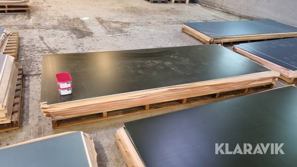Facadeplader Steni 24 styk NCS-S8010 med skruer
