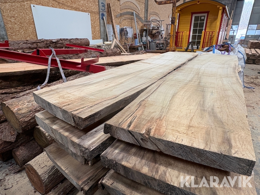 Amerikansk tulipan træ planke 2 styk