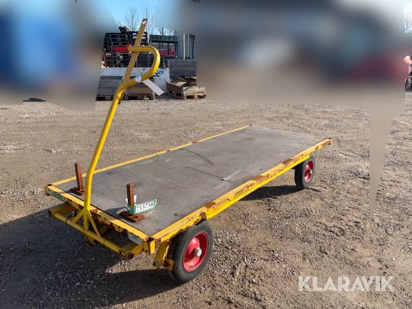 Trækvogn med bremse