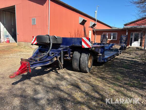 Specialbygget anhænger til større maskiner Wabco