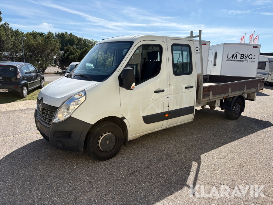 Varebil mandskabs/marterielkørsel Renault Master 2.3 DCI 130 T35 L3 