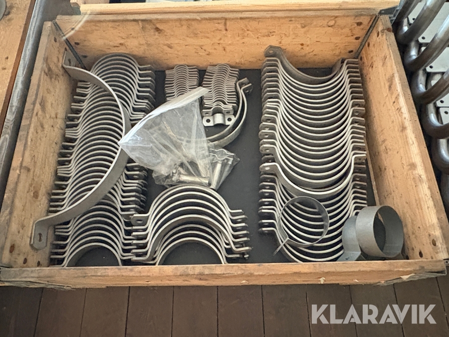 Metalbeslag forskellige størrelser cirka 168 styk