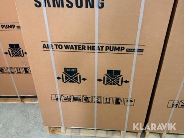 Varmepumpe Samsung AE260RNWMGG/EU - AE120RXYDGG/EU 12 kW monoblok med all-in-one indedel tank på 260L