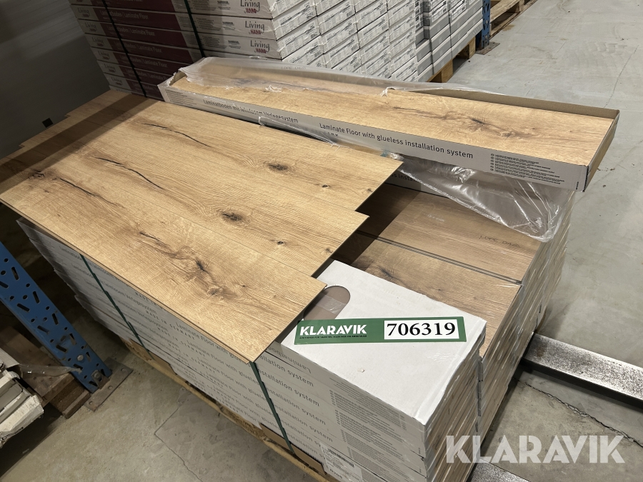Laminatgulv Haro Oak Italica Creme 64m2
