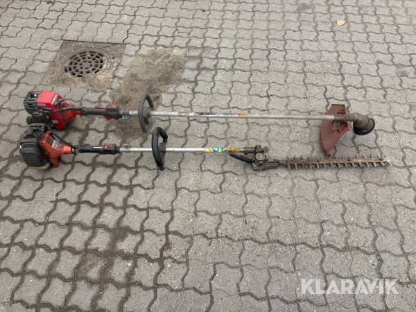 Hækkeklipper Hitachi CH55EPA(S) og kantklipper Efco Stark 26