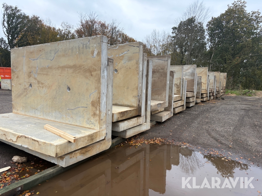 Betonelementer Byggebjerg 40 styk 