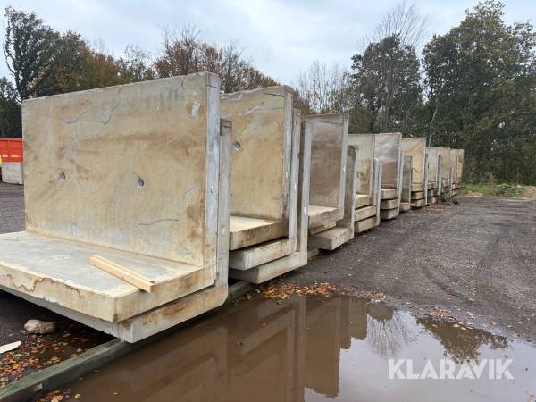 Betonelementer Byggebjerg 40 styk 