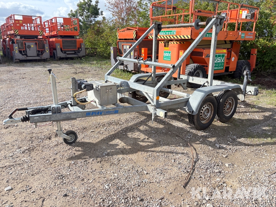Kabeltrailer PMV trailers 3000kg