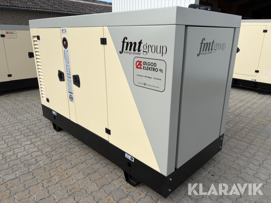 Nødstrømsgenerator 75kVA FMT FF75P - fra 2026