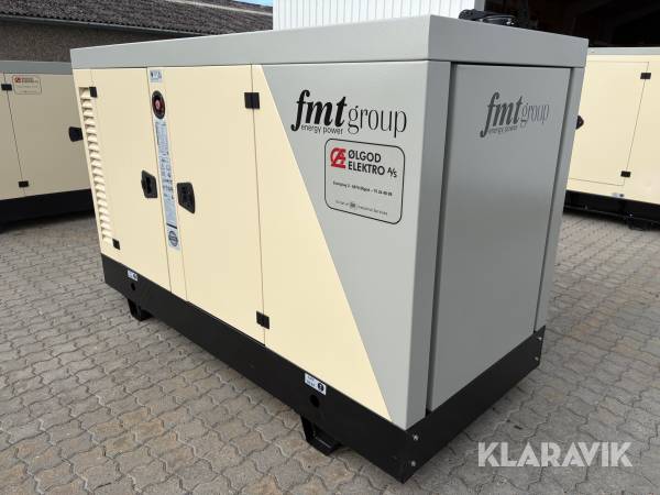 Nødstrømsgenerator 75kVA FMT FF75P - fra 2026