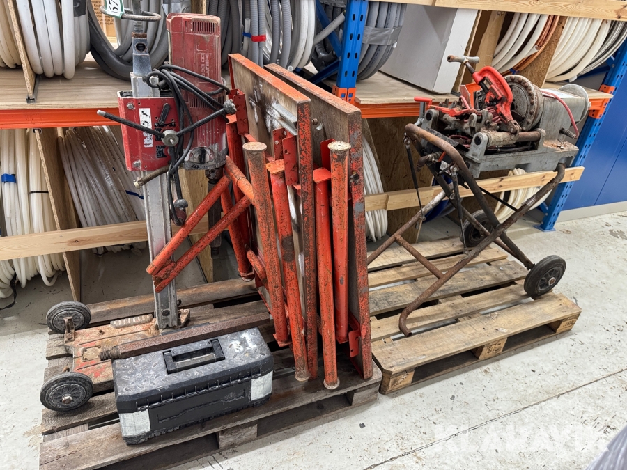 Skæremaskine og Betonboremaskine Hilti - Ridgid 2 styks bord