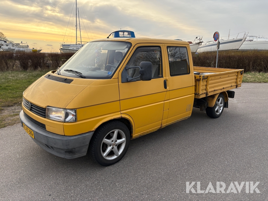 Ladbil Volkswagen Transporter Doka med dobbeltkabine