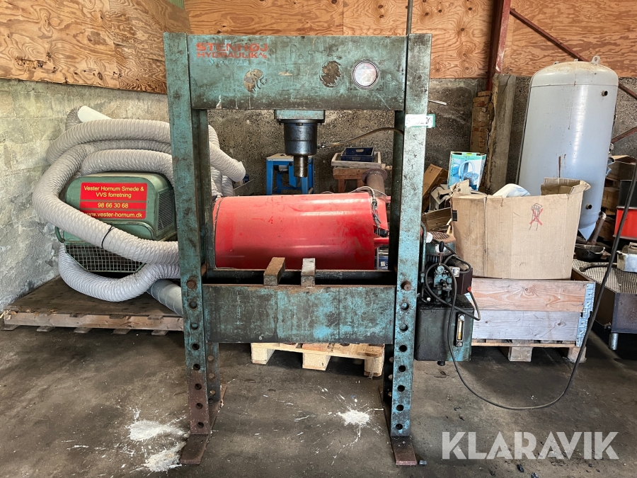 Hydraulisk presse Stenhøj 40 ton