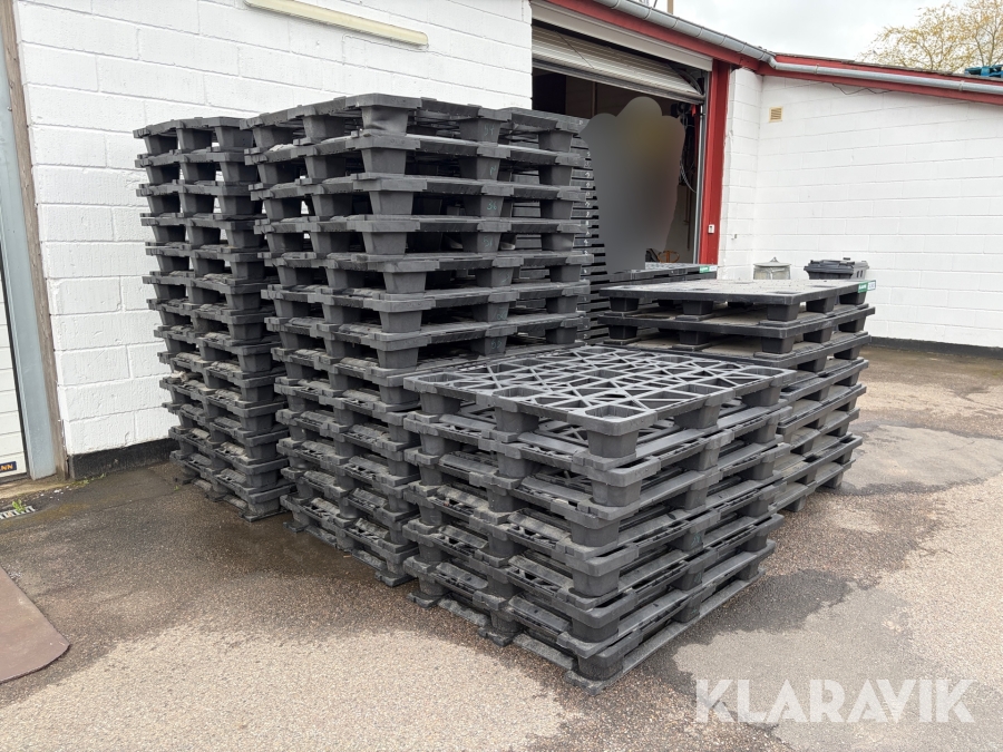 Plastikpaller - 40 styk
