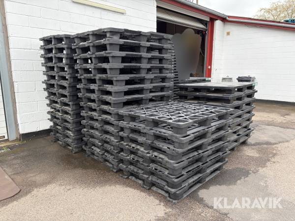 Plastikpaller - 40 styk