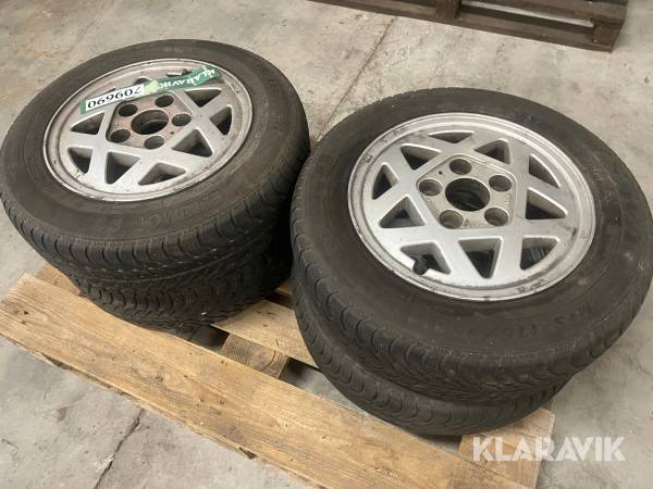 Alufælge Ronald 1 sæt 4styk