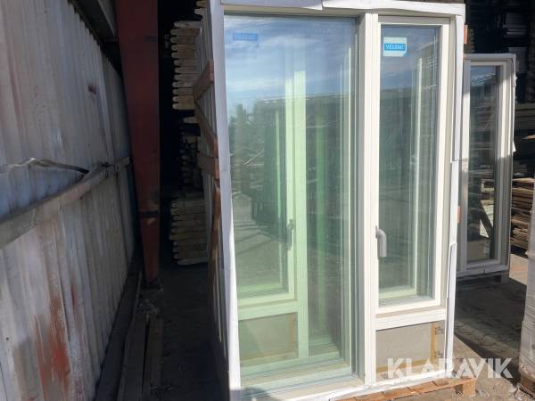 Vinduer & dør Velfac 6styk