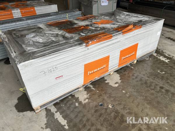 Byggeplader Fermacell 48 styk