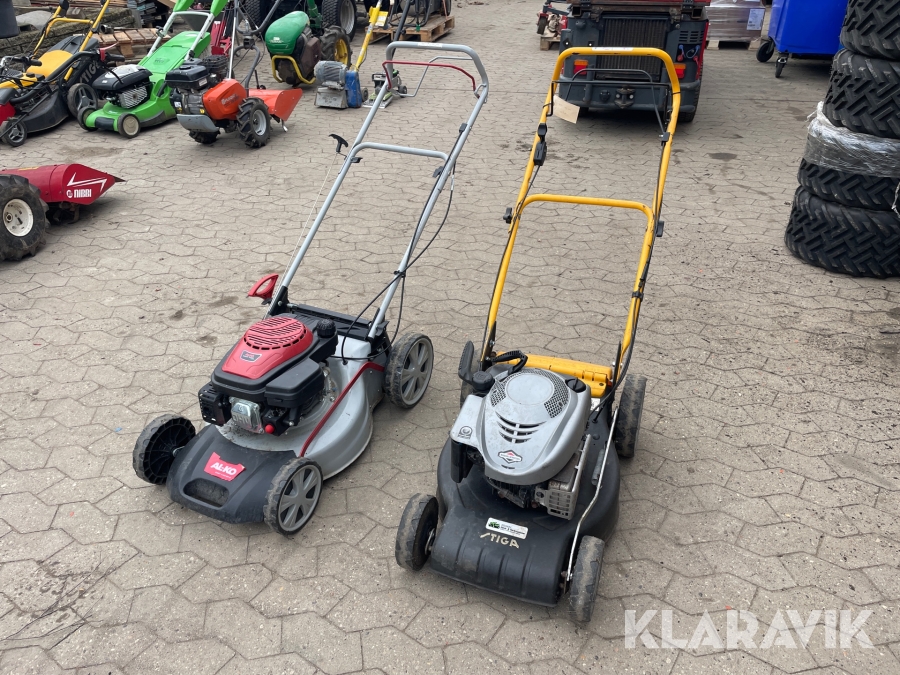 Græsslåmaskine Al-Ko + Stiga 2 styk