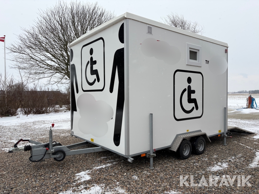 Toiletvogn Scanvogn Handicapvogn 320