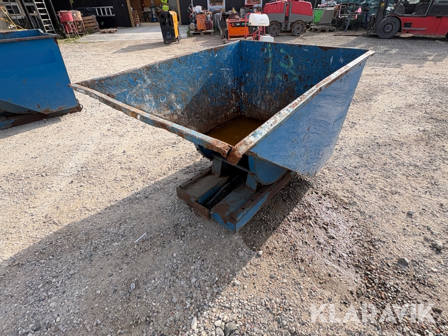 Materialebeholder med tip Intra