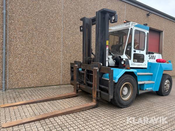 Gaffeltruck SMV 15-1200 15.000 kg med vendbart styr