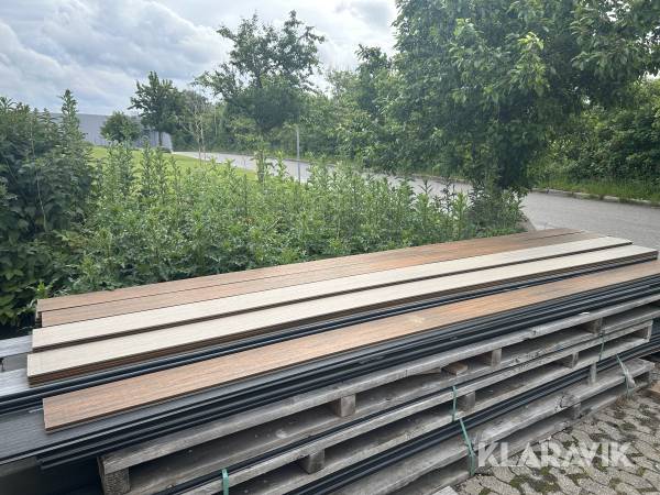 Komposit Kirkedal Terrassebrædder 44 styk