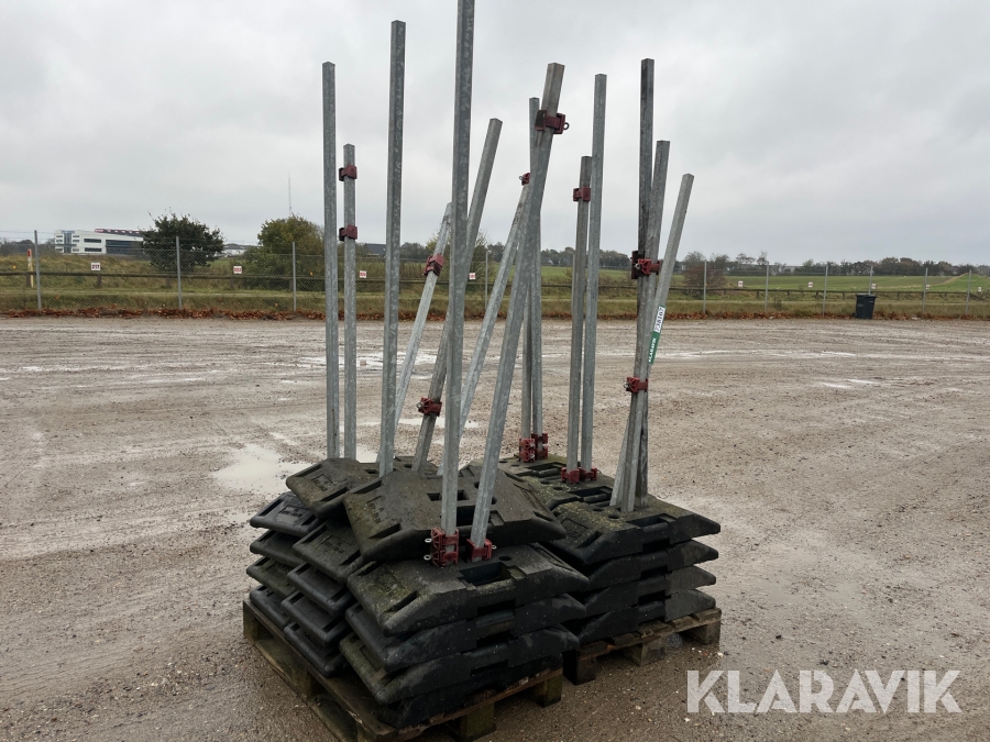 Trafik afmærkning Addex 15 styk