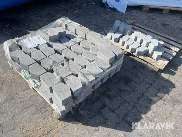 Belægningssten RBRC S form 155 sten