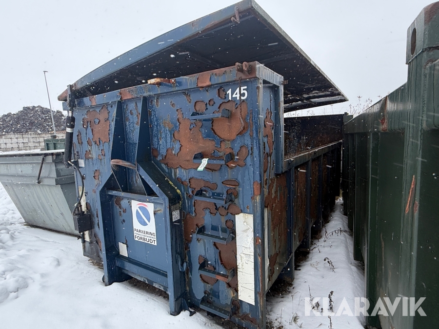 Container 20 fods med låg