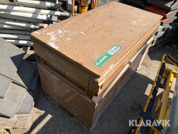 Materialecontainer / værktøjscontainer RIDGID JobMaster Chest 4824 360 liter