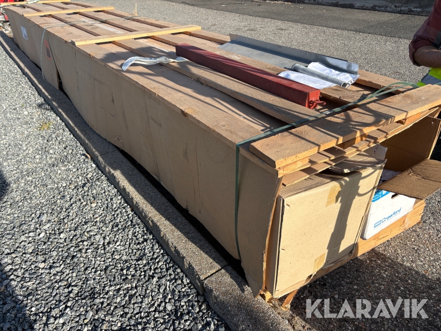 Læsserampetætning Crawford SIB oppustelig dock shelter