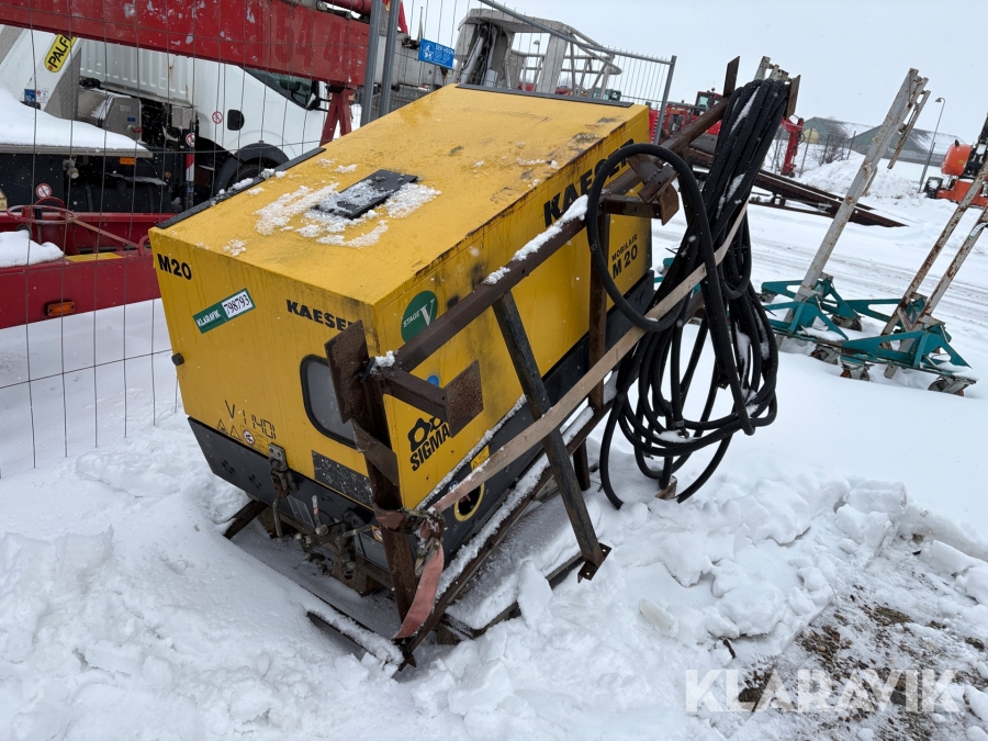 Kompressor Kaeser M20 mobil skrue
