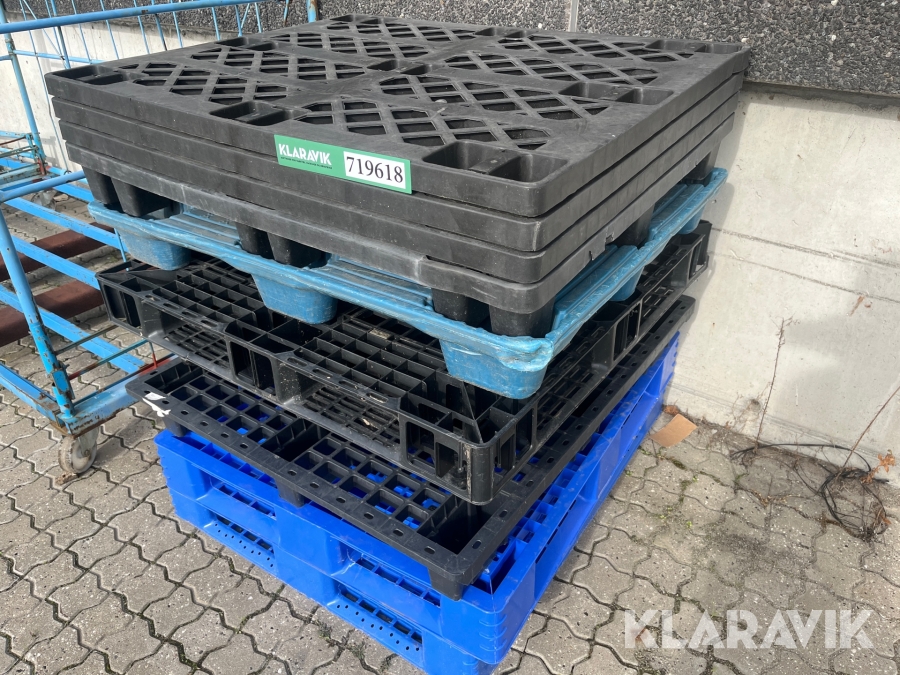 Plastpaller 10 styk