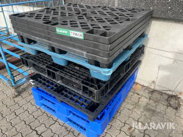 Plastpaller 10 styk